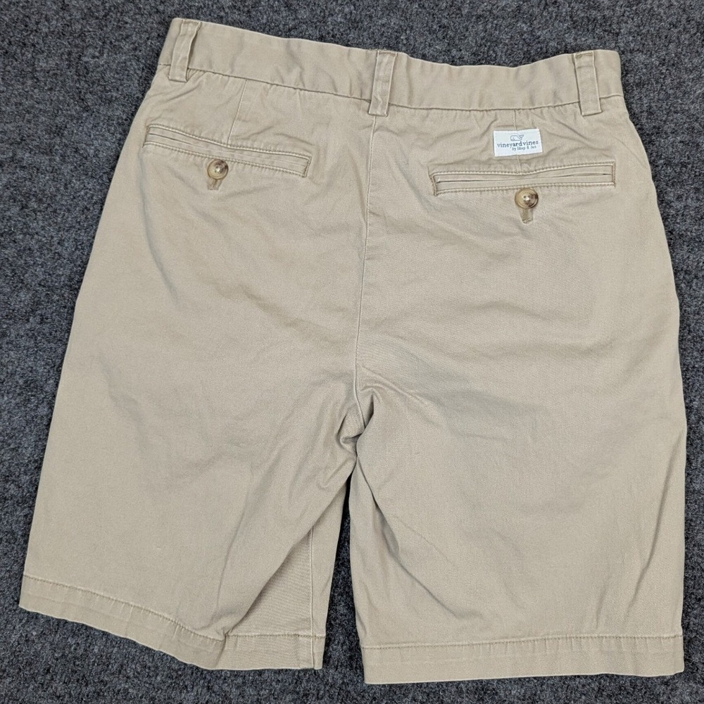 Vineyard Vines Mens Breaker Short Khaki Tan Chino Size 28 1H0462 - Picture 3 of 12